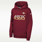 San Francisco 49ers Sideline Big Kids' Nike NFL Pullover Hoodie