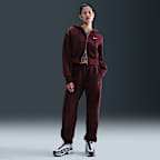Pants de entrenamiento oversized de tiro alto para mujer Nike Sportswear Phoenix Fleece