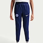 Inter Milan Strike Older Kids' Nike Dri-FIT Football Knit Tracksuit