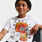 Playera para niños talla grande Nike Sportswear