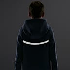 Nike Sportswear Tech Fleece Older Kids' Full-Zip Hoodie with Reflective Design Accents