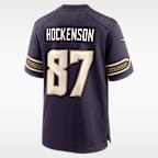 T.J. Hockenson Minnesota Vikings Rivalries Collection Men's Nike NFL Game Jersey