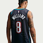 Jalen Williams Oklahoma City Thunder City Edition Men's Nike NBA Swingman Jersey