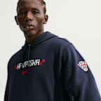 Croatia 2026 Pullover Hoodie Men's Nike Pullover Club Hoodie