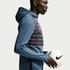 Playera de entrenamiento de futbol Therma-FIT para hombre Nike Academy Winter Warrior