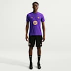 F.C. Barcelona Strike Away Men's Kobe Dri-FIT Football Knit Shorts