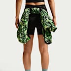 กางเกงวิ่งเทรลขาสั้น 4 นิ้วเอวสูงผู้หญิง Dri-FIT Nike ACG