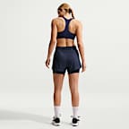 Nike One Pantalón corto de 8 cm con talle alto y diseño 2 en 1 Dri-FIT - Mujer