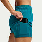 Nike One Women's Dri-FIT High-Waisted 3" 2-in-1 Shorts