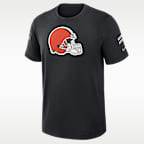 Cleveland Browns Salute to Service Slub Men's Nike Dri-FIT NFL T-Shirt