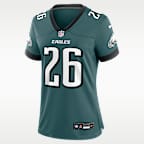 Saquon Barkley Philadelphia Eagles Women's Nike NFL Game Football Jersey