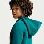 Brazil Tech Fleece Big Kids' (Boys') Nike Soccer Full-Zip Hoodie