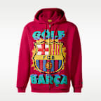 Sudadera con gorro Nike Futbol para hombre FC Barcelona x GOLF WANG con cierre completo