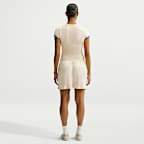 NikeSKIMS Stretch Knit Women's Cropped Crew-Neck Top