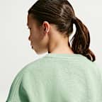 Nike Sportswear Club Fleece Older Kids' (Girls') Boxy Crew-Neck Sweatshirt