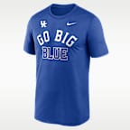 Playera universitaria Nike Dri-FIT para hombre Kentucky Primetime Arch Mantra Legend