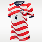 Tyler Adams USMNT 2026 Stadium Home Women's Nike Dri-FIT Soccer Jersey