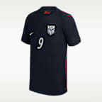 Jersey de futbol Nike Aero-FIT de Ricardo Pepi del USMNT visitante 2026 Match para niños talla grande