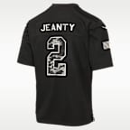 Ashton Jeanty Las Vegas Raiders Salute to Service Big Kids' Nike NFL Game Jersey