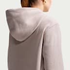 Sweat à capuche zippé Nike Studio Fleece Medium Weight pour femme