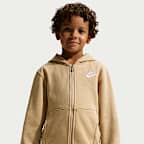 Conjunto de 2 piezas Club de cierre completo para niños talla pequeña Nike