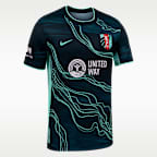 Jersey Nike Dri-FIT de la NWSL Replica para hombre Kansas City Current Stadium Away