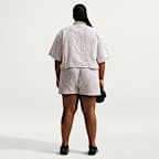 Nike Sportswear Chill Poplin Women's Loose Mid-Rise Striped Shorts (Plus Size)