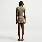 NikeSKIMS Airy Women's Fold-Over Waistband Skort