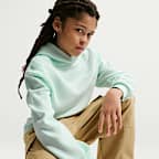 Sudadera con gorro sin cierre para niños talla grande Nike Sportswear Club Fleece