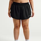 Shorts Dri-FIT de tiro medio de 8 cm con forro de ropa interior para mujer Nike One