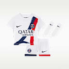 Paris-Saint Germain 2024 Stadium Away Baby/Toddler Nike Soccer Replica 3-Piece Kit