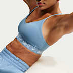 Bra deportivo ajustable con almohadillas para mujer Nike Indy Light Support