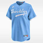 Jackie Robinson Brooklyn Dodgers Cooperstown Men's Nike Dri-FIT MLB Limited Jersey