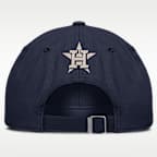 Gorra ajustable Nike de la MLB para hombre Houston Astros Statement Club