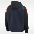 Sudadera con gorro sin cierre Nike de la NFL para hombre Chicago Bears Rivalries Collection Air