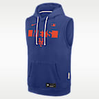New York Mets Authentic Collection Standard Issue Men's Nike Dri-FIT MLB Sleeveless Pullover Hoodie