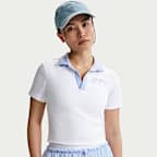 나이키 스포츠웨어 여성 반팔 폴로 크롭 탑