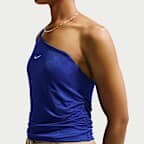Camiseta de tirantes ajustada de un solo hombro para mujer Nike Sportswear