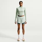 Shorts de correr Dri-FIT de tiro medio 2 en 1 para mujer Nike Swift