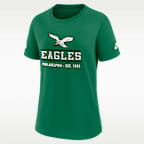 Playera Nike Dri-FIT de la NFL para mujer Philadelphia Eagles Sideline Alt