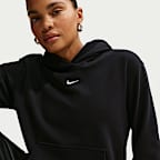 Sudadera con gorro sin cierre para mujer Nike Studio Fleece Lightweight