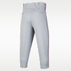 Pants de béisbol entubados de cintura alta para niños talla grande Nike Vapor Select 2