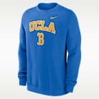 Sudadera de cuello redondo sin cierre universitaria Nike para hombre UCLA Arch