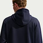 MAGLIA A MANICA LUNGA CON CAPPUCCIO FC Barcelona 24 M PRACTICE FLEECE HD
