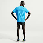 Kortærmet Nike AeroSwift Dri-FIT ADV-løbetop til mænd