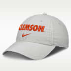 Gorra universitaria Nike ajustable para hombre Clemson Sideline Club Practice