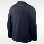 Atlanta Braves Authentic Collection Men's Nike Dri-FIT MLB 1/2-Zip Long-Sleeve Top