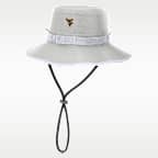 West Virginia Sideline Apex Gameday Boonie Men's Nike Dri-FIT College Bucket Hat