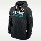 Jacksonville Jaguars Sideline Standard Issue Men's Nike Dri-FIT NFL Pullover Hoodie