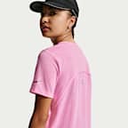 Haut à manches courtes Dri-FIT Nike Tempo pour ado (fille)